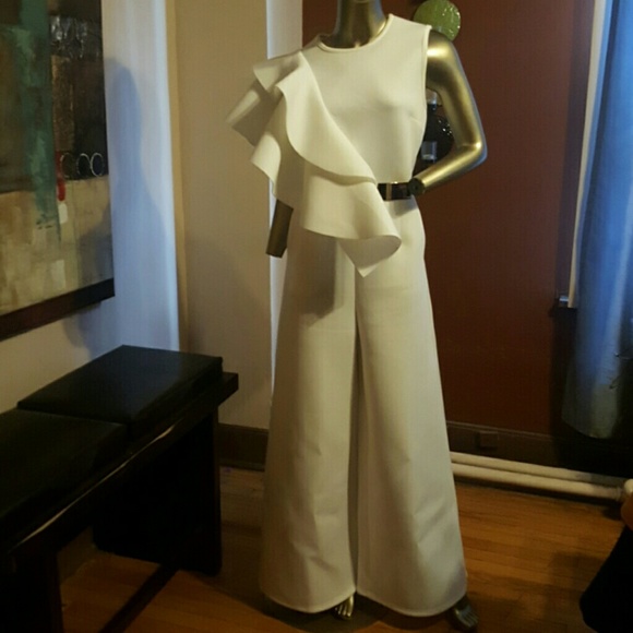 akira white jumpsuit